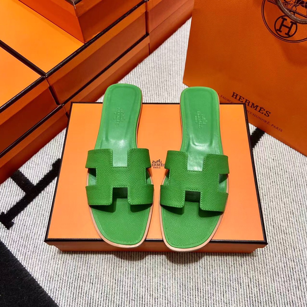 에르메스 올수공 오란 슬리퍼 샌들 앱송 135